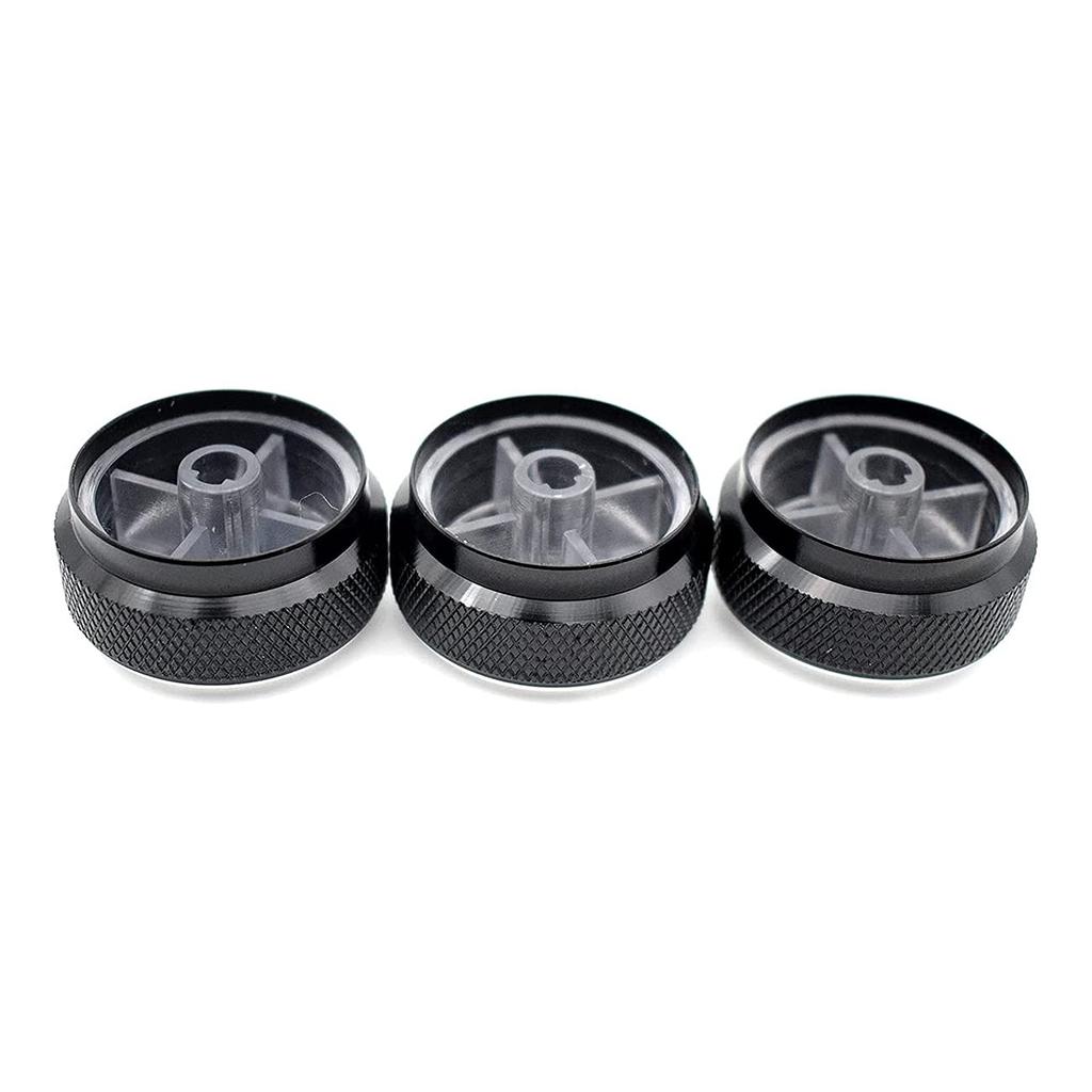 Douehpy 3 шт. Ручки переключателей кондиционера, ручка управления теплом для Platz Vios Vitz Yaris X, черные