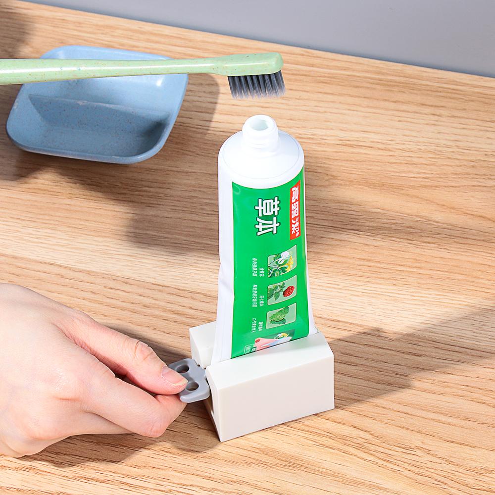 multifunction squeezer Home Living Toothpaste Dispenser Toothpaste Squeezer Plastic Rolling Tube