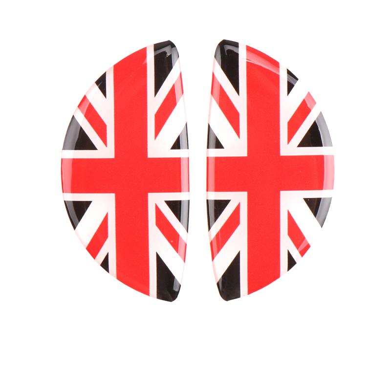 2 шт. автомобильные наклейки для MINI COOPER R56 R55 R60 R61 Countryman F55 F56 F60, кристалл, эпоксидный интерьерный аксессуар, дверная ручка автомобиля