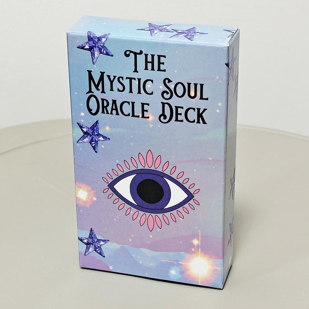 Mystic Soul Oracle 10.3*6см 60 карт в этой колоде для самоанализа и руководства