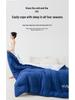 Вязаное одеяло Deep Sleep Pro с контролем температуры: Всесезонное тепло, можно стирать в машине для весны, осени и зимы.