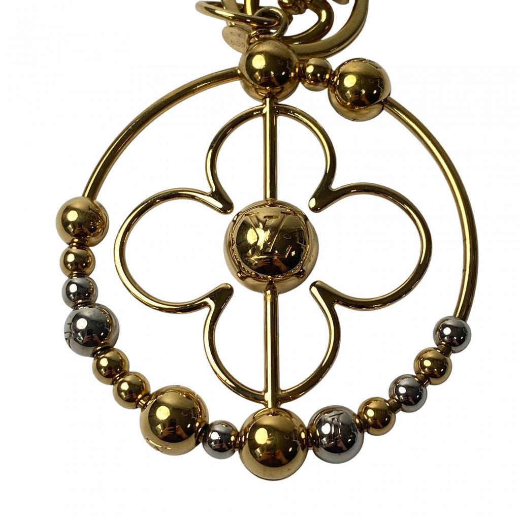 Подержанный брелок LOUIS VUITTON золото/серебро Женский