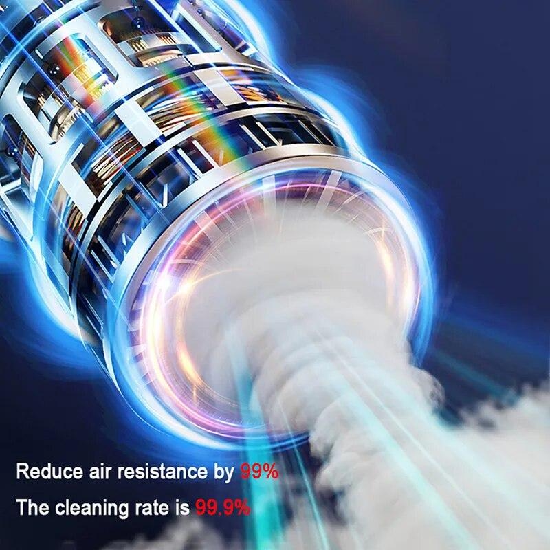 2023 Новый беспроводной автомобильный пылесос 13000Pa, мощный ручной бытовой мини-портативный пылесос, влажная и сухая чистка настольной клавиатуры