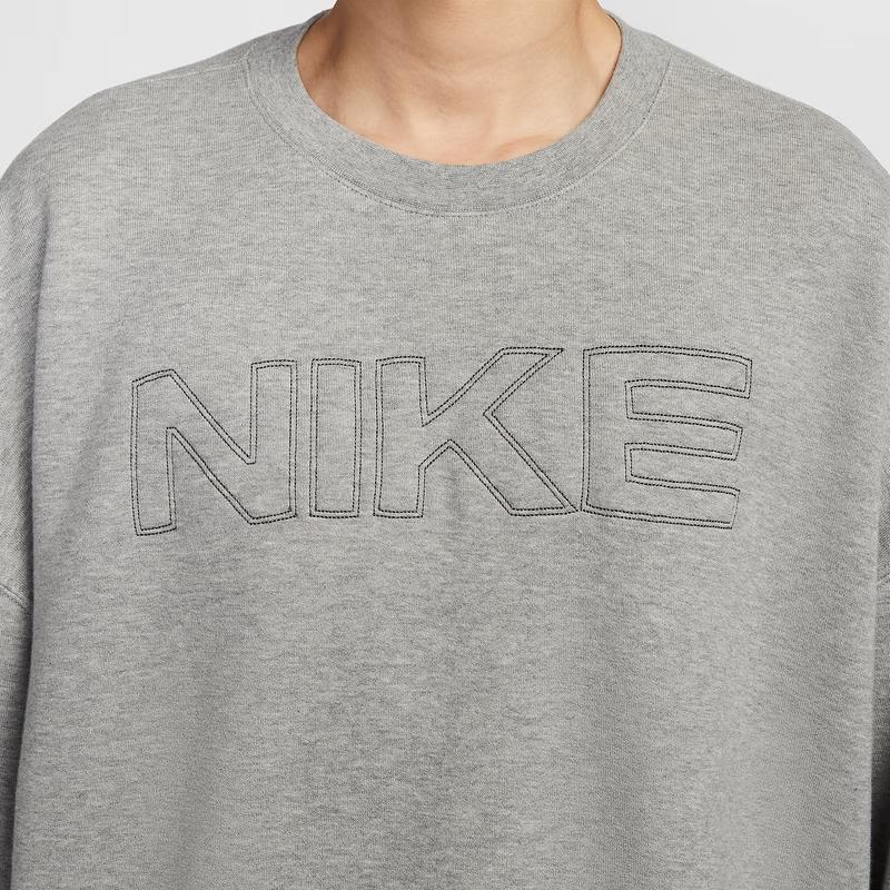New Nike Sportswear FW25 Sweatshirt Men's Gray HV8225-063