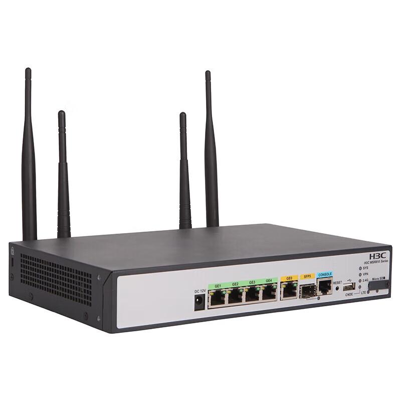 Корпоративный гигабитный 4G LTE роутер серии H3C MSR810