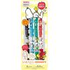 Zebra Gel Ballpoint Pen Sarasa Clip Snoopy Set B 0.5 4-Color JJ29-SN4-4C-B