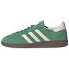Кроссовки унисекс Handball Spezial Preloved Green Gum кремово-белые IG6192