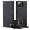 Suitable for Xiaomi 11Lite phone case, Redmi Note12 phone leather case, Xiaomi12 flip cover with card slot