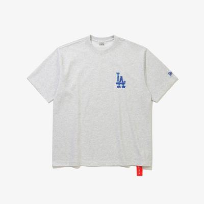 Футболка New Era MLB La Dodgers Drawing Heather Gray 15147543
