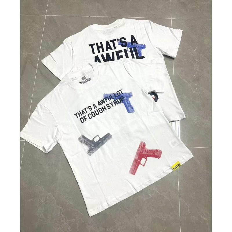 Oversized Short Sleeve T-Shirt Teens Casual Cotton Tee With Letter Print