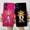Для Realme Note 60 Чехол RMX3933 Роскошные Буквы Мягкий Силикон Защита Камеры Полное Покрытие Для Realme Note 60X Note60 Телефон Чехлы