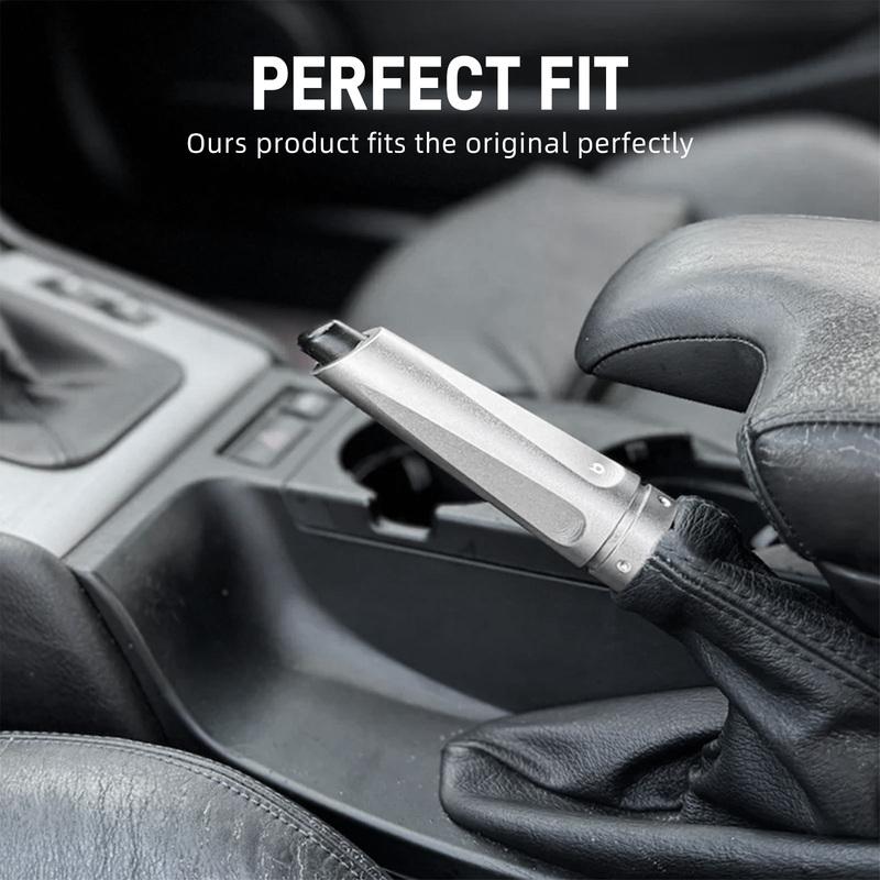 BEVINSEE Aluminum Hand Brake Handle For BMW E46 E36 M3 E39 E60 E61 E34 M5 E87 E81 E82 E65 E66 X3 E83 X6 X5 E53 E70 X6 SAV Z3 Z8