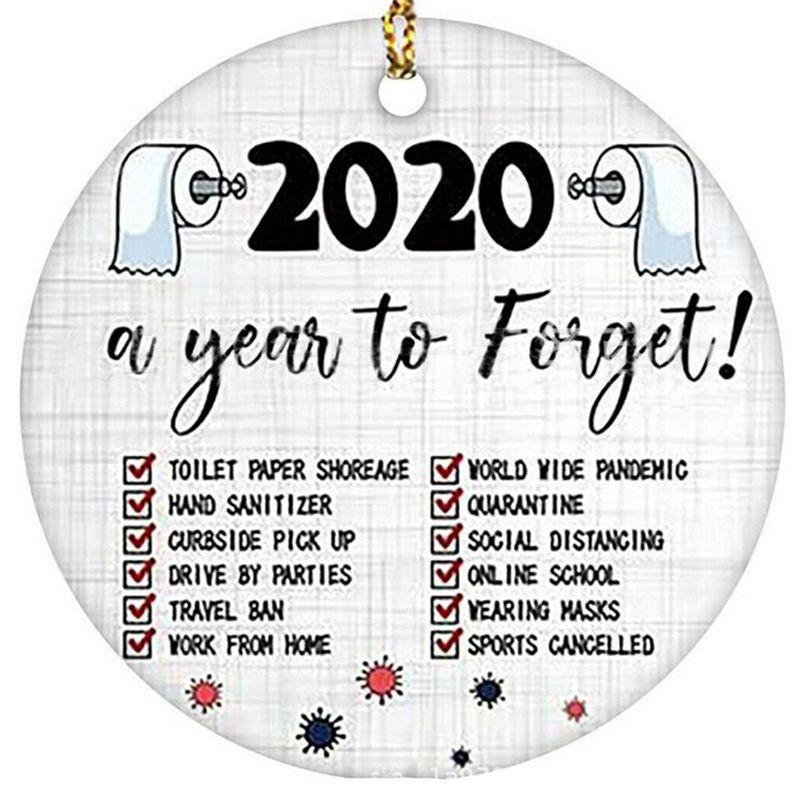 Whimsical 2020 A Year To Remember Pandemic Quarantine Ornament For Creative Holiday Expressions