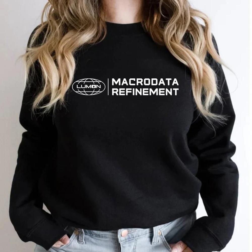 Lumon Macrodata Refinement Severance Толстовка Severance Inspired Shirt Lumon Industries Hoodie Unisex Long Sleeve Sweatshirts