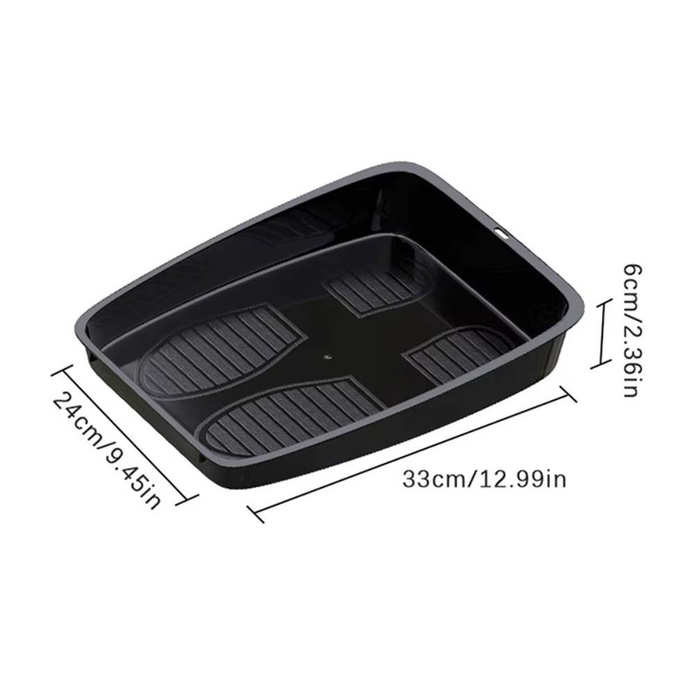 Anti-fouling Car Shoes Storage Tray Reusable Vehicle Shoes Organizer Car Interior