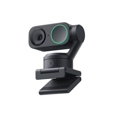 Веб-камера Insta360 Link 2 PTZ 4K для видео с искусственным интеллектом и жестами, работающая с более подходящей веб-камерой - Windows/Mac, 1/2-дюймовый сенсор, отслеживание, HDR,