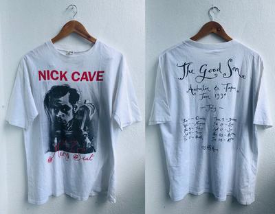 Футболка Nick Cave The Mercy Seat Tour Все размеры от S до 5XL NE557 Унисекс Футболка