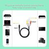Male to Male 3.5mm to 3 RCA Cable for Camcorder Set-top-box TV Speaker Home Theater