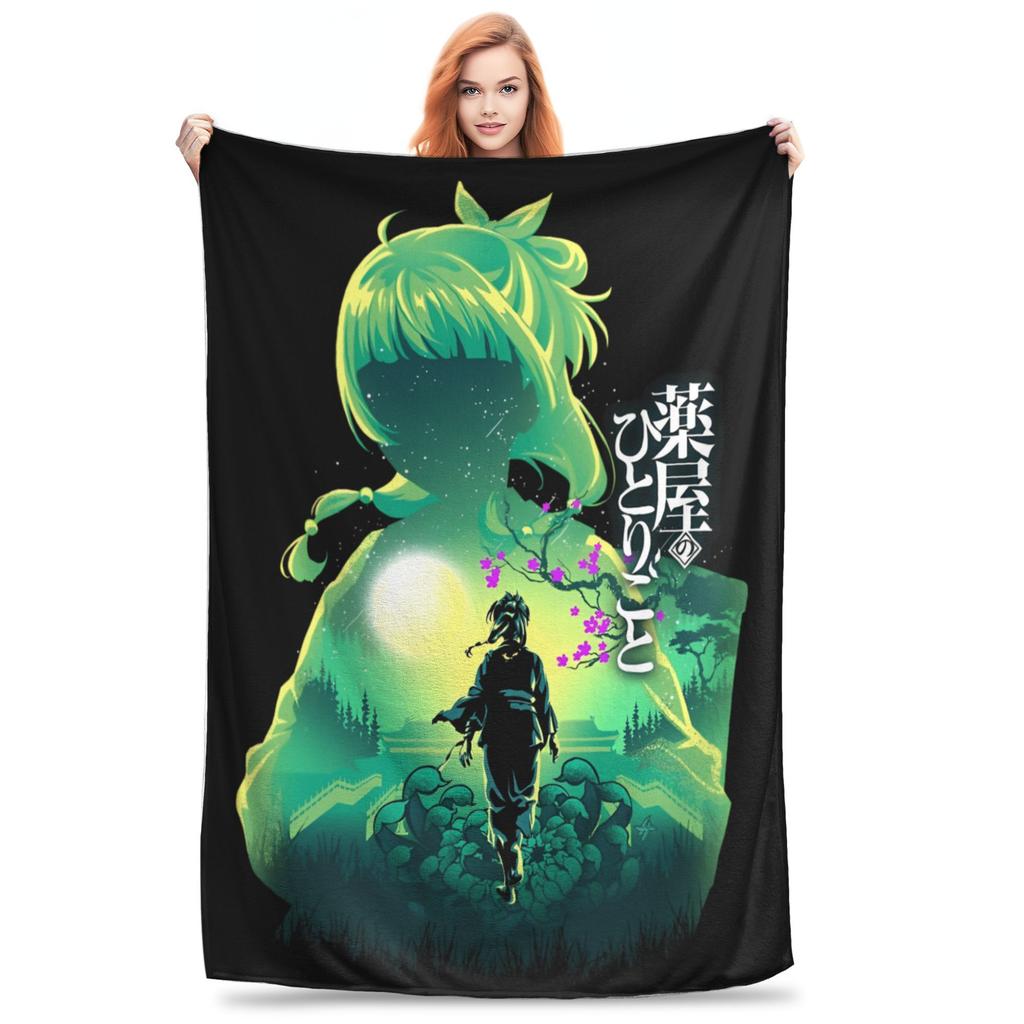 Аниме Флисовый Плед Kusuriya no Hitorigoto Дневники Аптекаря Одеяло для Кровати Спальни Ультрамягкое Одеяло для Спальни,