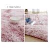 Плюшевый ковер, украшение для гостиной, пушистый ковер, толстые ковры для спальни, противоскользящие напольные мягкие коврики для отдыха, однотонные большие ковры для пола