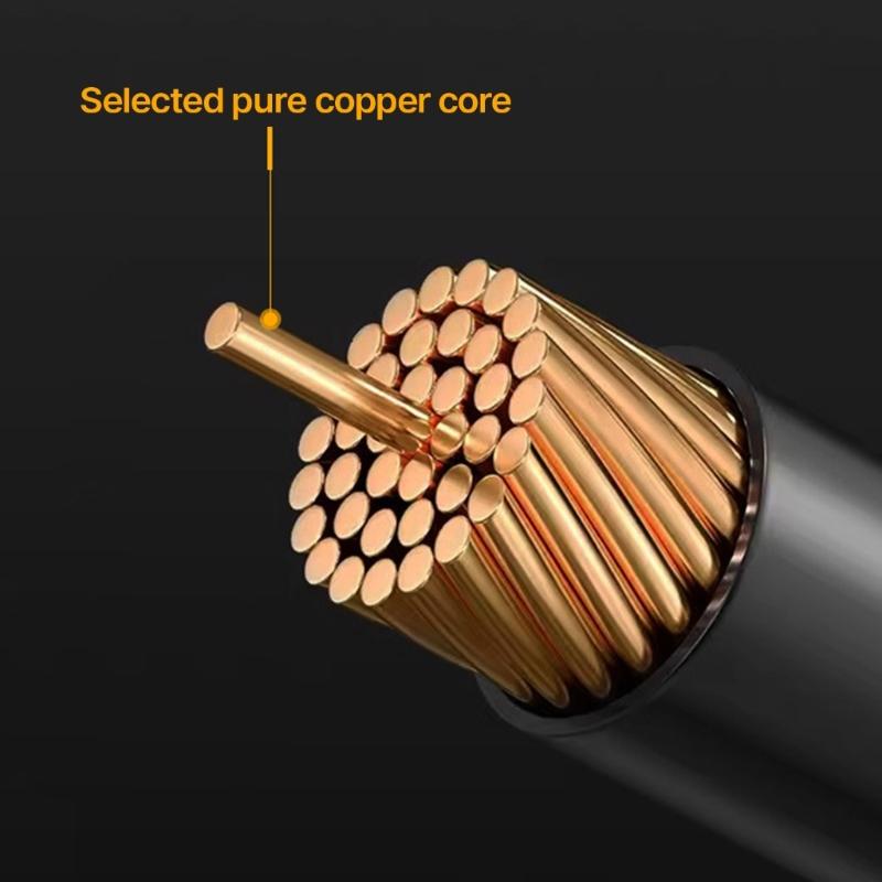 Надежный кабель TypeC - XL, долговечный шнур, нейлоновая оплетка, эластичный кабель, подходит для смартфонов и планшетов