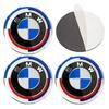 4pcs 56mm 60mm 65mm Car Wheel Center Hub Cap Stickers Styling For BMW M Performance E36 E46 E60 E90 E91 E92 E93 F30 F20 M3