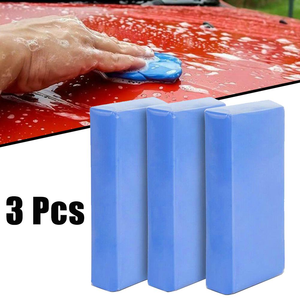 Cleaning Car Clay Cleaning Bar 3pcs Blue Car Wash Mud Clay Cleaning Bar New