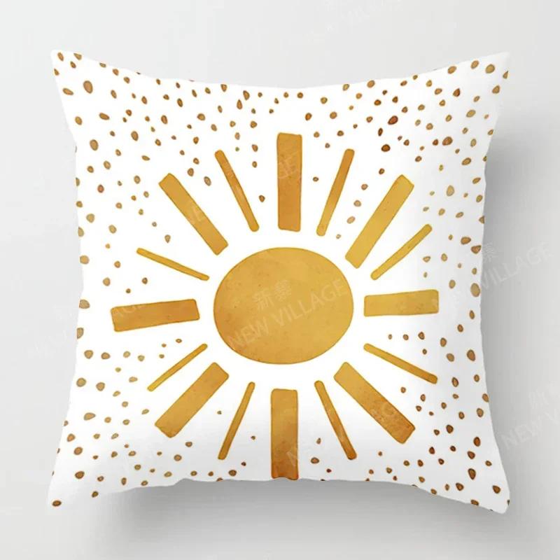 Nordic fall home decor throw pillowcase sofa Cushion cover modern _ boho living room aestheticsztt--,(8)