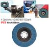 1pcs 125mm Metal Sanding Flap Discs Angle Grinder Wheels 40/ 60/80/120grit Flap Sanding Disc Angle Grinder Grinding Wheel