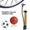 Portable High Pressure Bycycle Tire Basketball Football Manual Air Pump Inflator