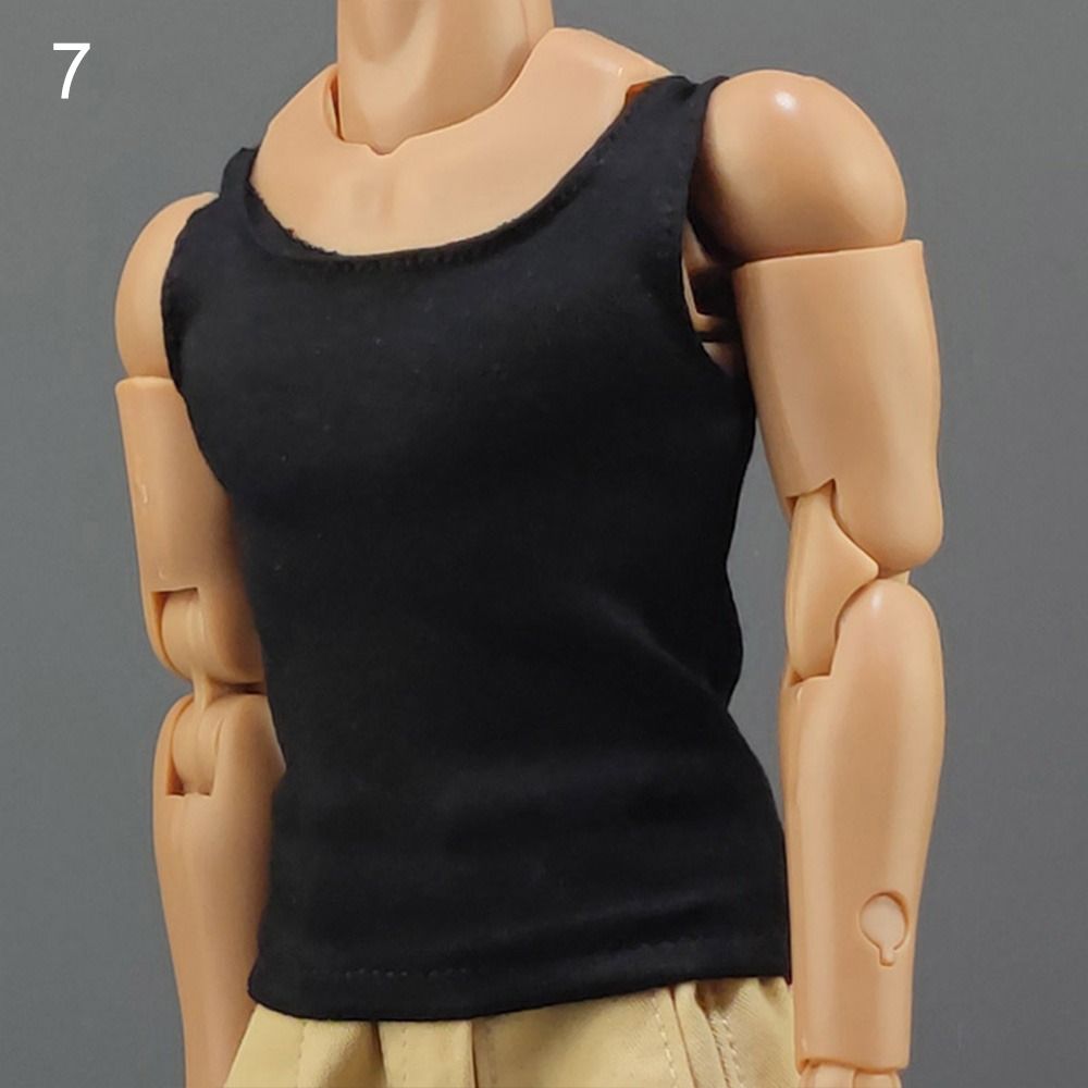 Tops Doll Sports Bottom Soldier Figure Accessory 1/6 Miniature Clothing Soldier Casual T-shirt