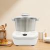 5 л Машина для замешивания теста из нержавеющей стали, Белый электрический тестомес с функцией ферментации для бытовых, коммерческих целей
