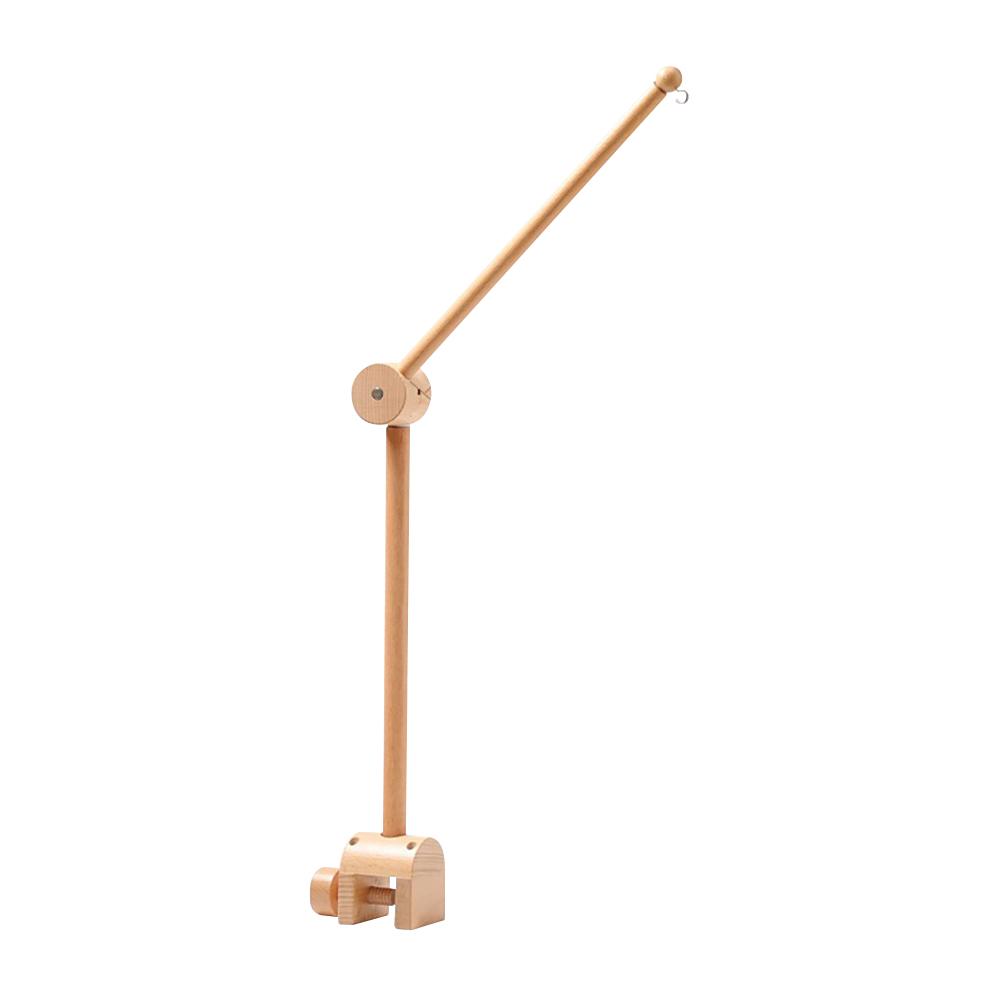 Crib Bell Baby Bed Bell Hot Air Balloon Pendants Stars and Moon Toys Wooden Wind Chimes