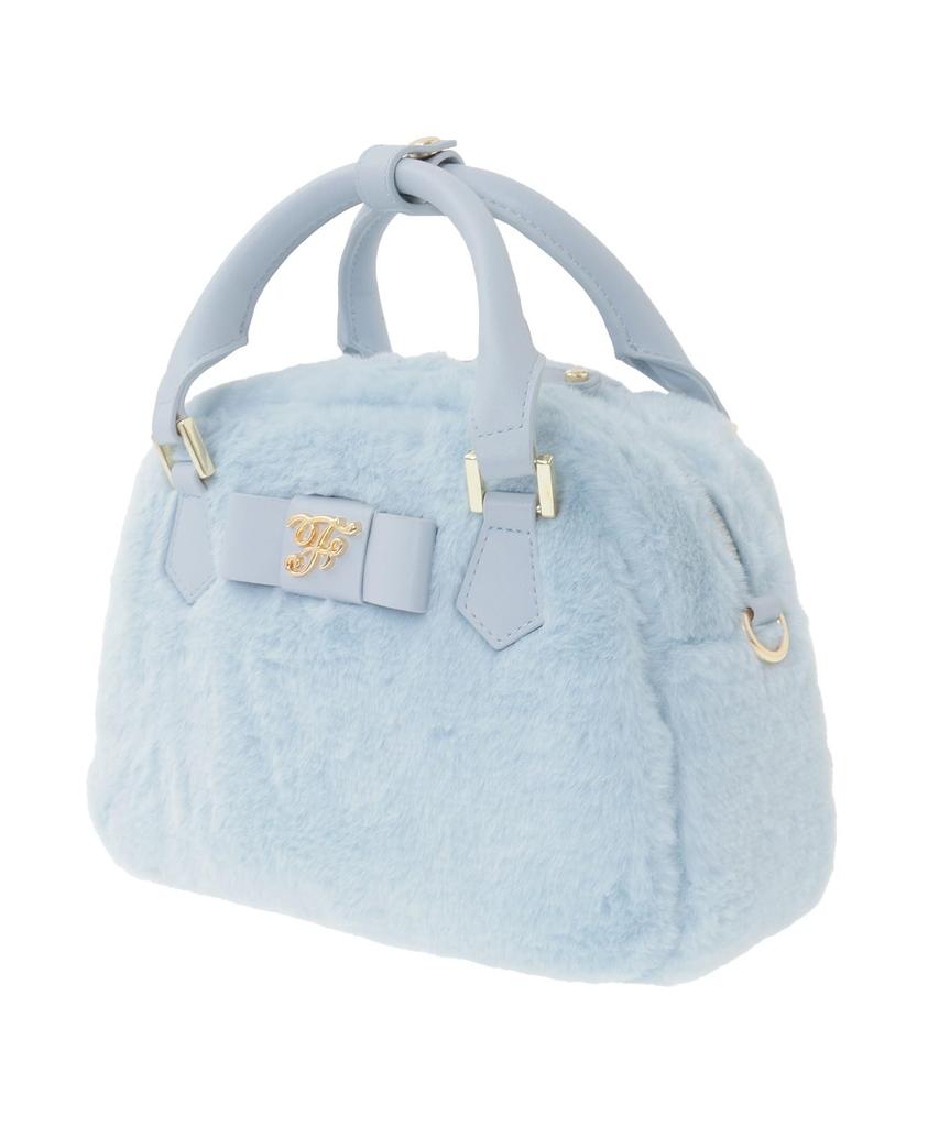 Maison de FLEUR Круглая сумка из искусственного меха, Розовый, F, Сумка, 08001036300