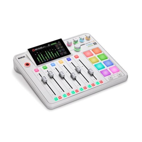 RODE Microphones Roadcaster Pro II Audio Mixer, White, RCPIIW