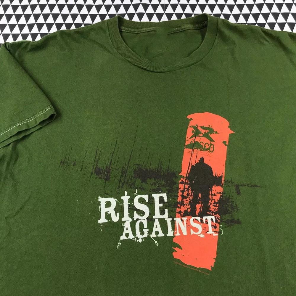 Rise Against Tour 2004 Cotton Gift For Fan S to 5XL Tshirt QT1677 Unisex T-Shirt