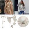 with pins Flower Brooch Pins 12CM Lapel Pins Fashion Collar Flower  Wedding Party