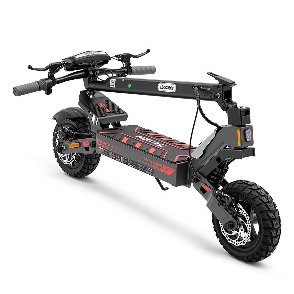 iScooter iF1 No ABE All-Terrain Electric Scooter 48V10Ah Battery 1200W Motor 10 Inch Off- Road Tires 50KM Range 150KG Load E-Scooter