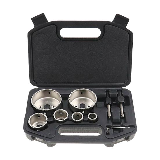 9 шт./компл. комплект кольцевых пил, высокопрочный специальный инструмент для резки острых отверстий, аксессуары для штамповки, мастерская