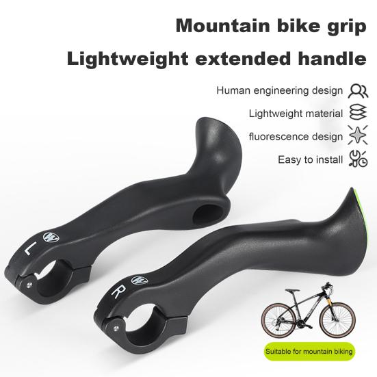 Велосипедные тиски Эргономичный дизайн Простой угол установки Регулируемый с помощью флуоресцентных тисков MTB с ночным свечением