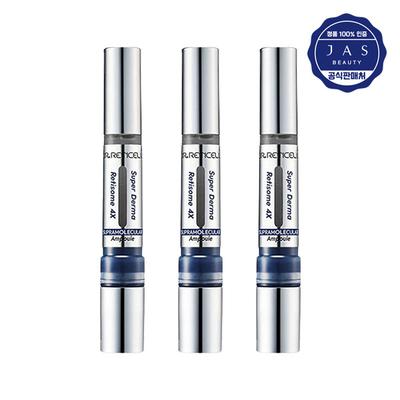 JAS Др. Ампула Reticell Super Derma Retinol 4X 8,5 мл x3 / Улучшает морщины, пигментные пятна и эластичность кожи