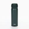 Thermos Бутылка для воды, Мобильная кружка с вакуумной изоляцией, 0,5 л, Темно-зеленый, Съемный носик для легкой очистки, Легкий тип, Открытие одним касанием, Нержавеющая сталь