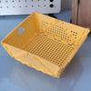 PP Folding Drain Basket Fast Draining Hygienic Space-saving Desktop Fruit Storage Basket for Kitchen Sink