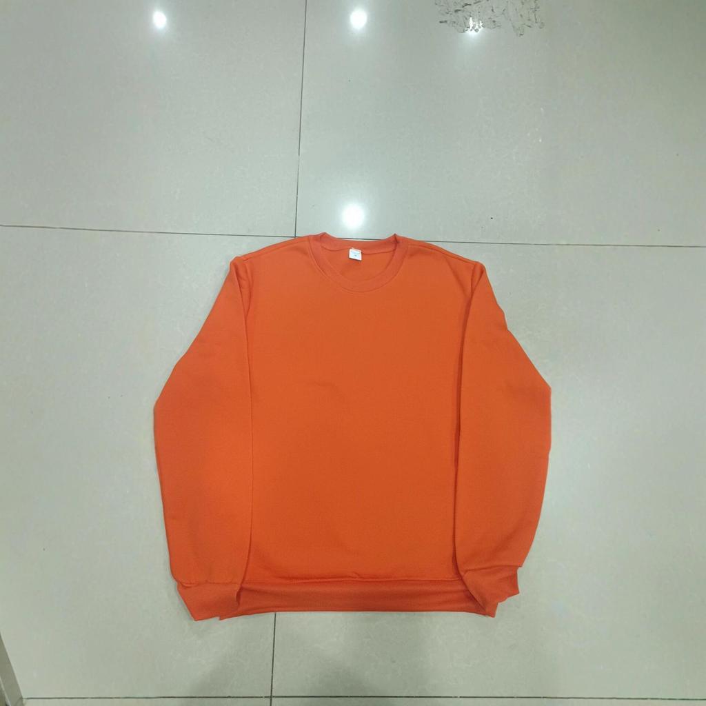 Women's Trendy Loose Mid-Length Sweatshirt, Plus Velvet Thickened, Round Neck, Long Sleeve - Autumn/Winter 2025 Collection.