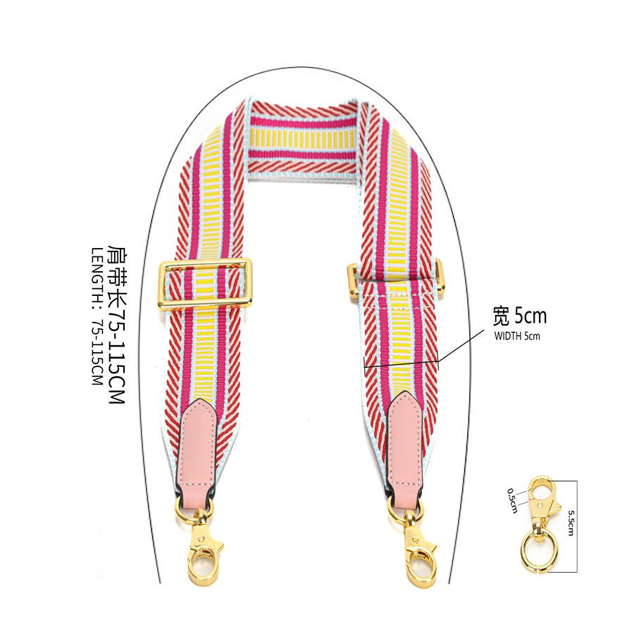 Подходит для сумки Hermès evelyne Evelyn Herbag Регулируемый широкий плечевой ремень Одно плечо косой пролет широкий ремень для сумки