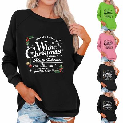 Женская модная повседневная однотонная толстовка с длинным рукавом