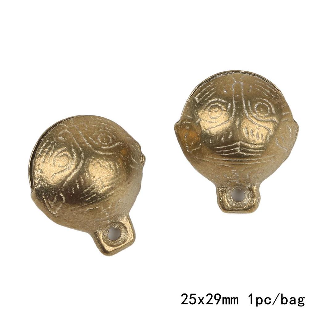 1-15 шт. латунный материал китайский колокольчик удачи подвеска для браслета ножной браслет изготовление кулона для домашнего животного