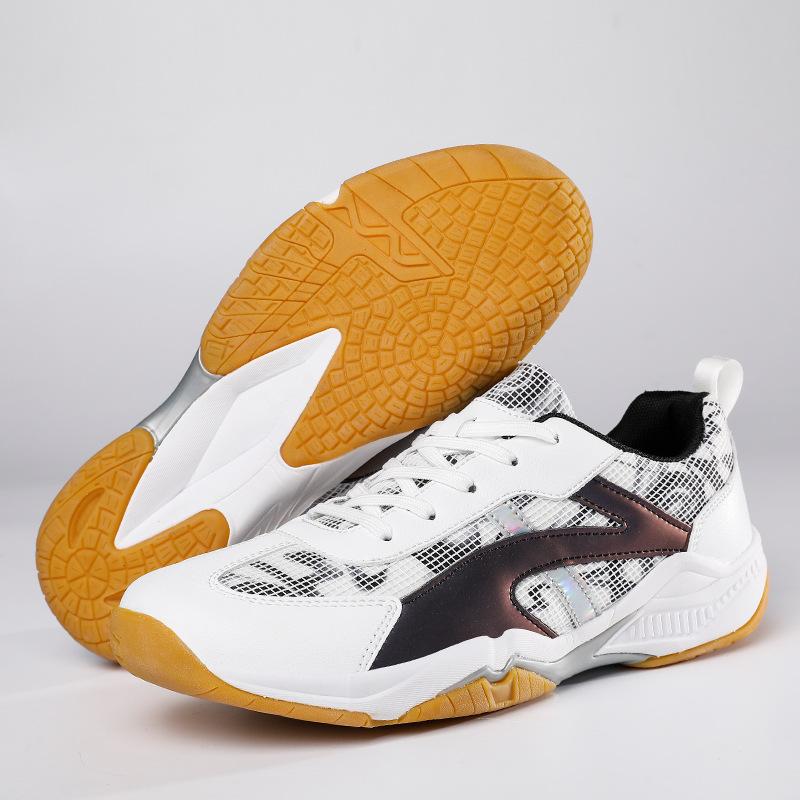 New Badminton Shoes, Male Students, Teenagers, Breathable and Wear-resistant Competition Tennis Shoes, Outdoor Sports Running Shoes, Male
