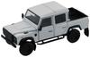 BM CREATIONS Scale Land Rover Defender 110 Pickup 2016 White RHD Finished Product 1/64