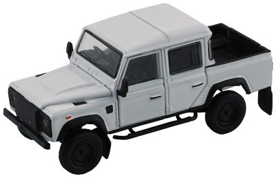 BM CREATIONS Масштаб Land Rover Defender 110 Пикап 2016 Белый RHD Готовое изделие 1/64